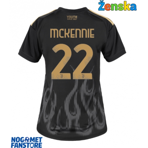 Juventus Weston McKennie #22 Rezervni Dres za Ženska 2026-27 Kratak Rukav